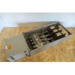 Hoofdschakelaar 250 Ampère + zekeringhouder. Used.